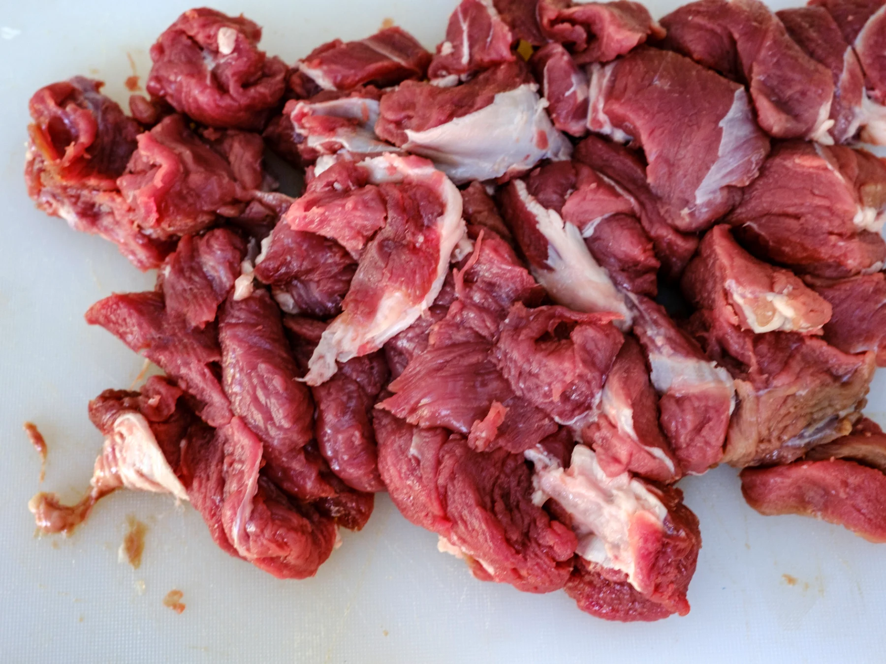 Beef trimmings product