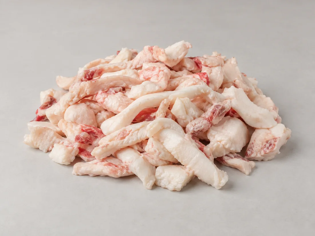 Beef cutting fat product