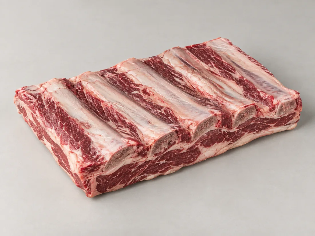 Beef flank ribs bone in product