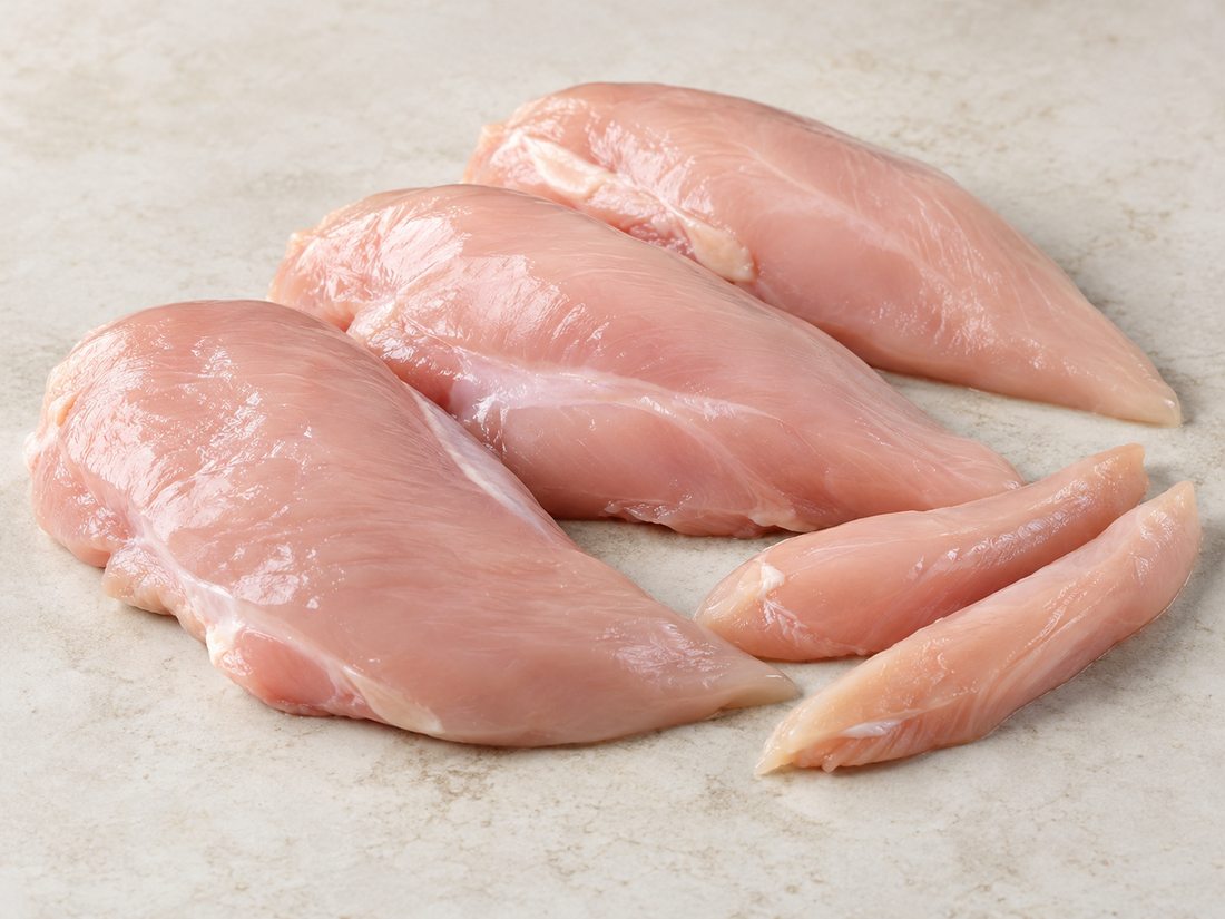 Chicken breast fillets - inner fillet included product