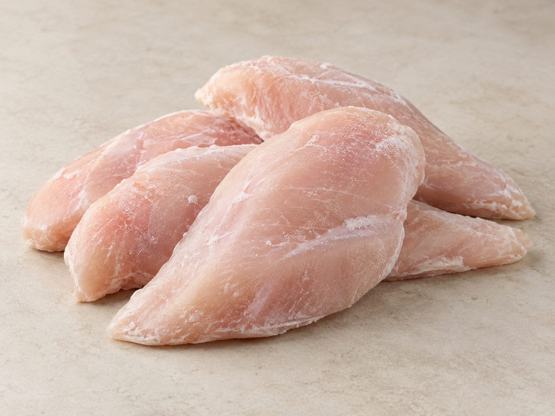 Chicken breast fillet without inner product