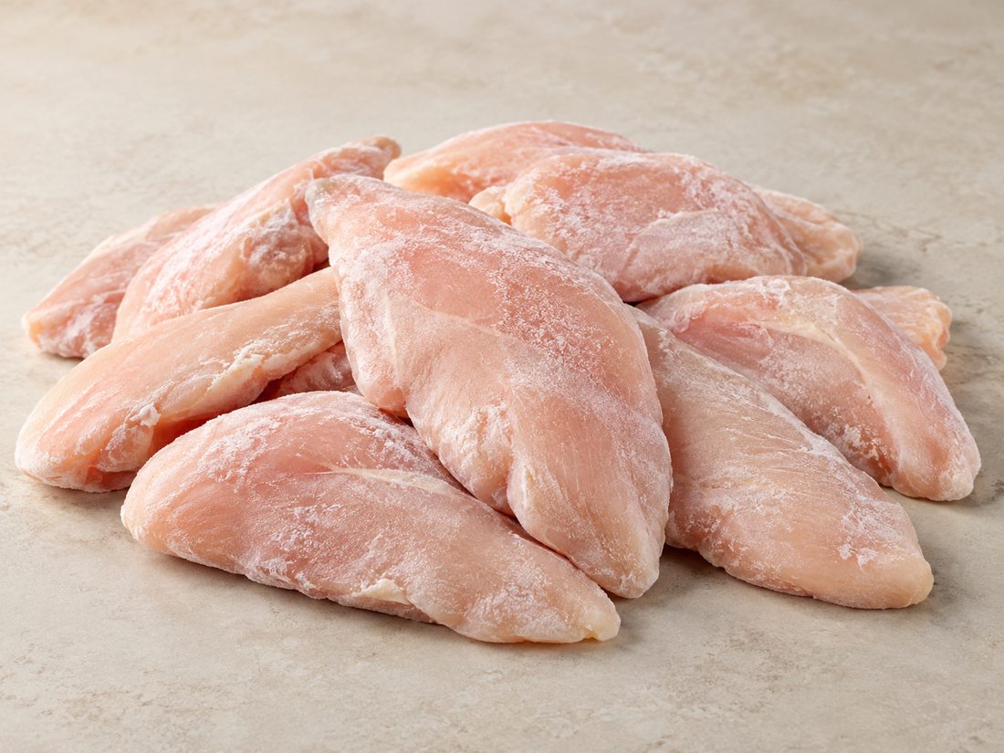 Chicken breast fillets - 70% meat content product