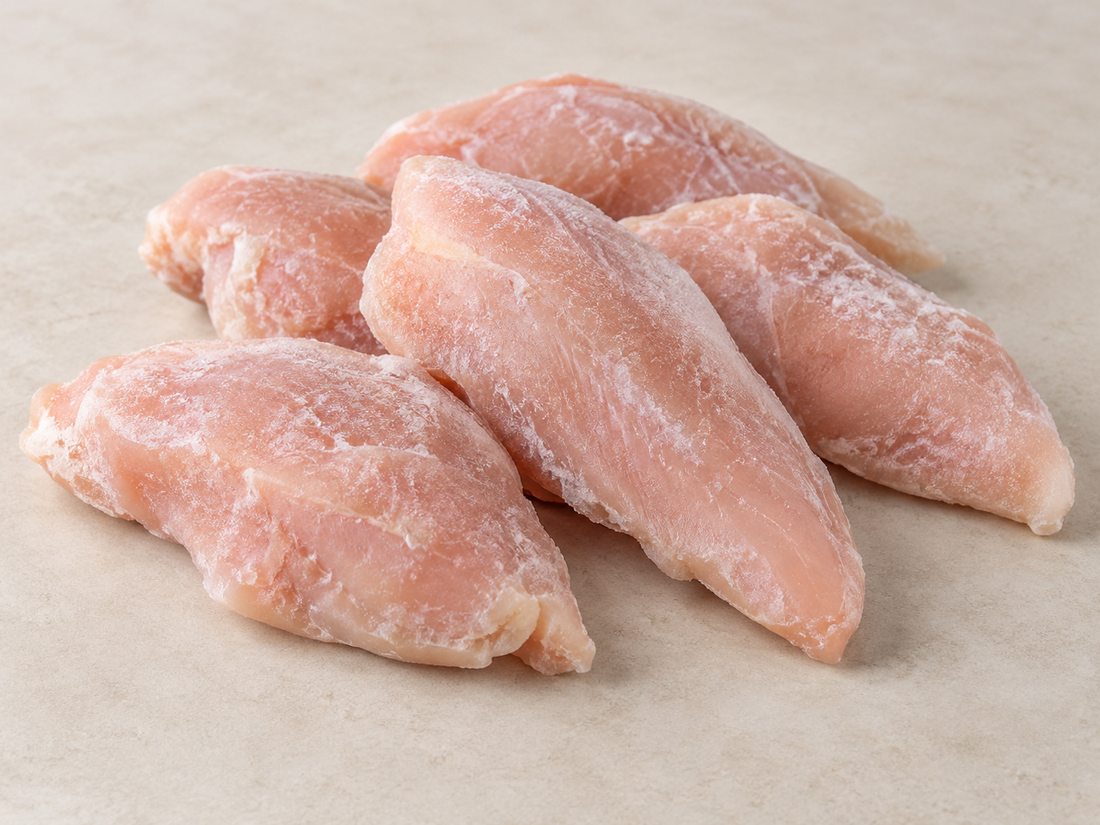 Chicken breast fillets - 90% meat content product