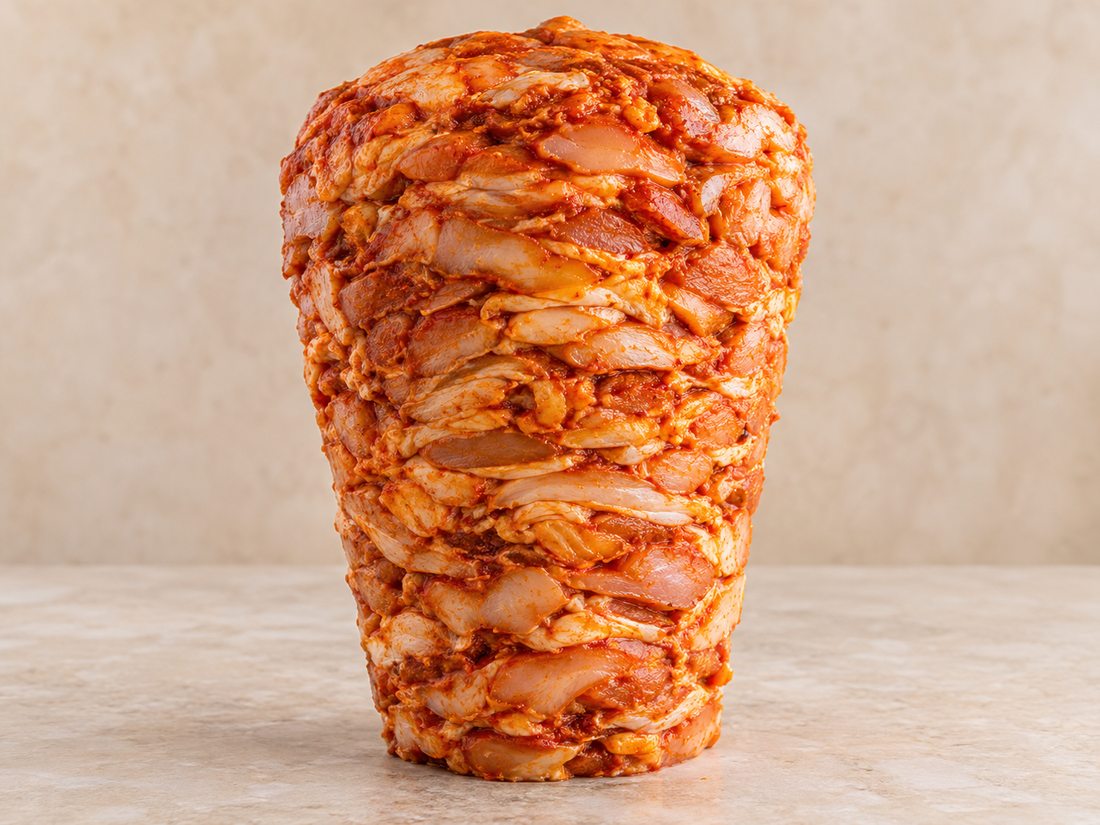 Chicken Leg meat Kebab Red sauce product