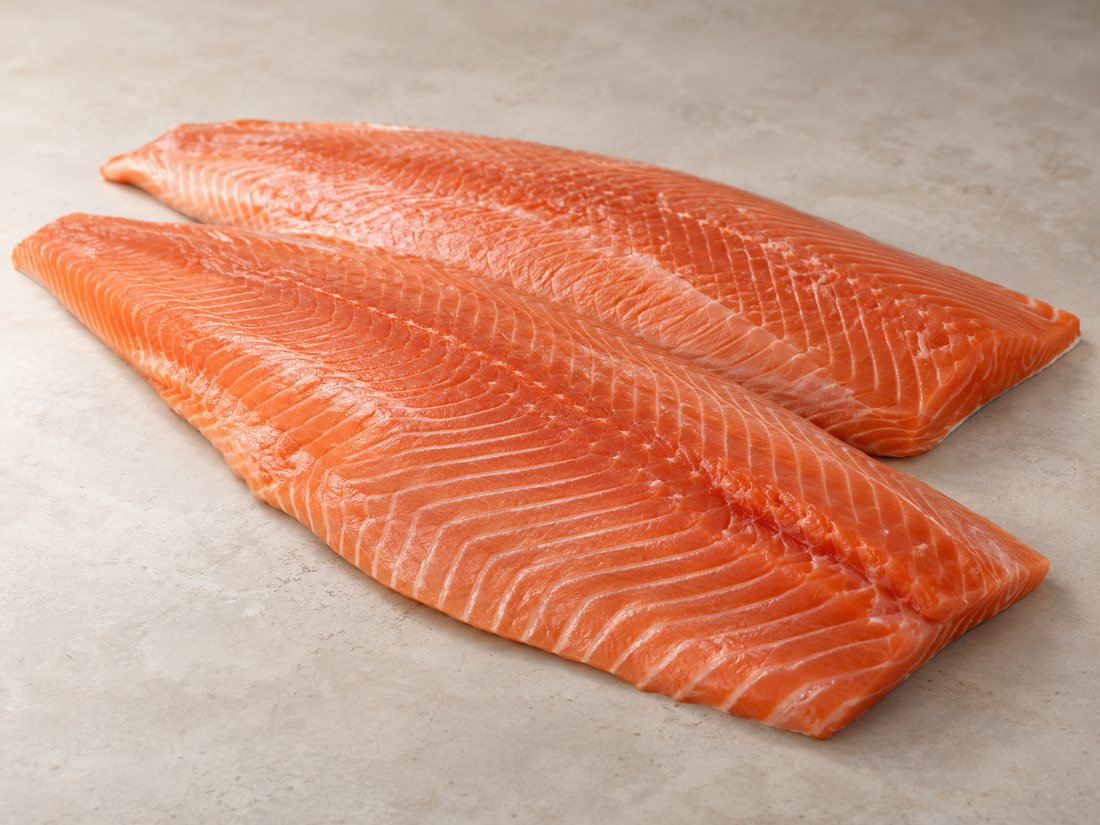 Salmon fillets, Trim D product