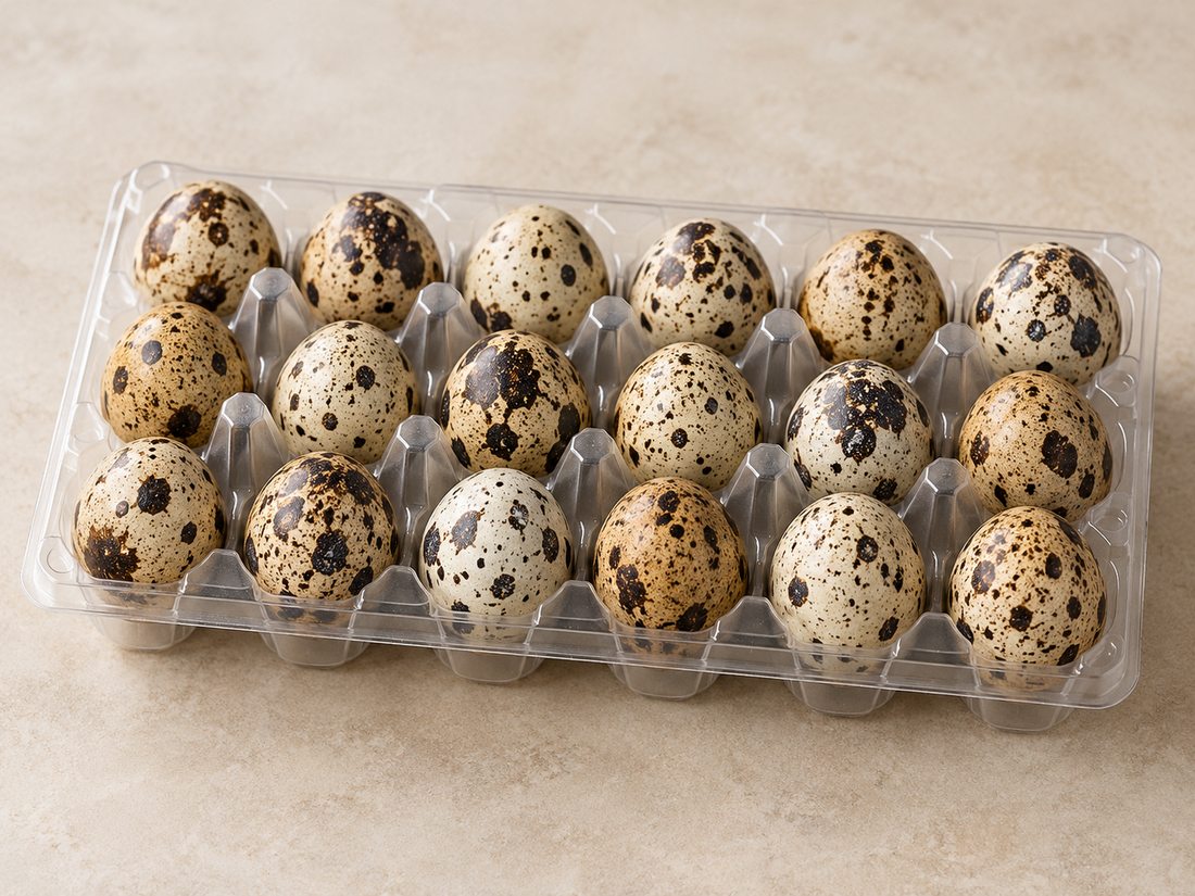 Quail shell eggs product