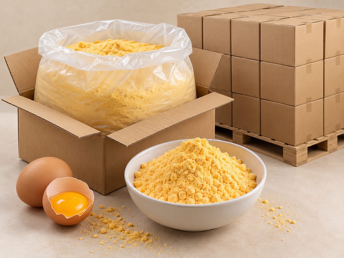 Egg yolk powder product