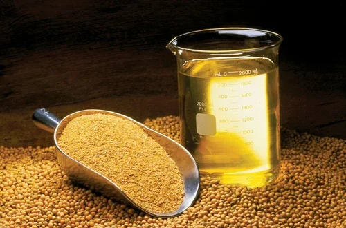 Refined soybean oil product
