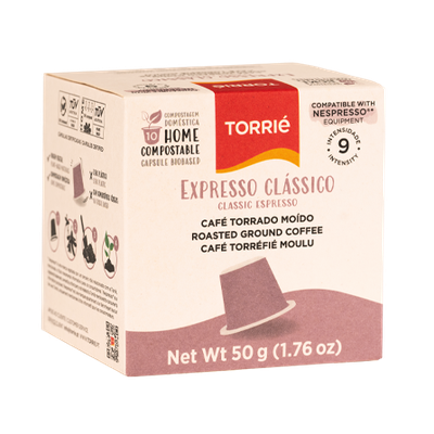 Classic espresso — home-compostable capsule product