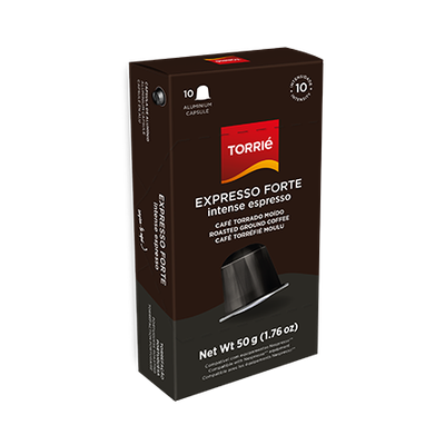Intense Espresso aluminium capsule product