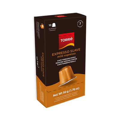 Mild Espresso aluminium capsule product